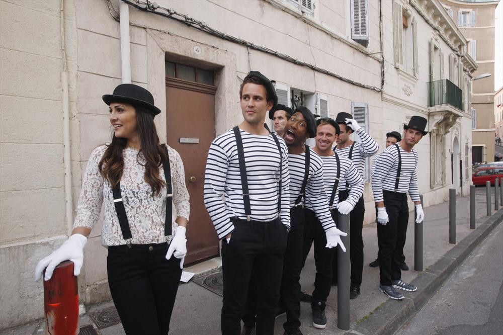 ANDI DORFMAN, NICK V., JJ, MARQUEL, CODY, MARCUS, ANDREW, PATRICK