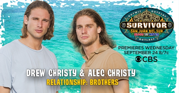 Survivor 2014 Season 29 Spoilers – Drew and Alec Christy