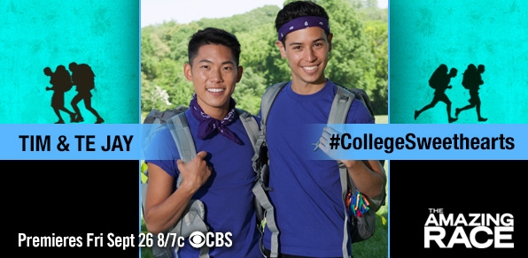 The Amazing Race 2014 Spoilers – Tim and Te Jay