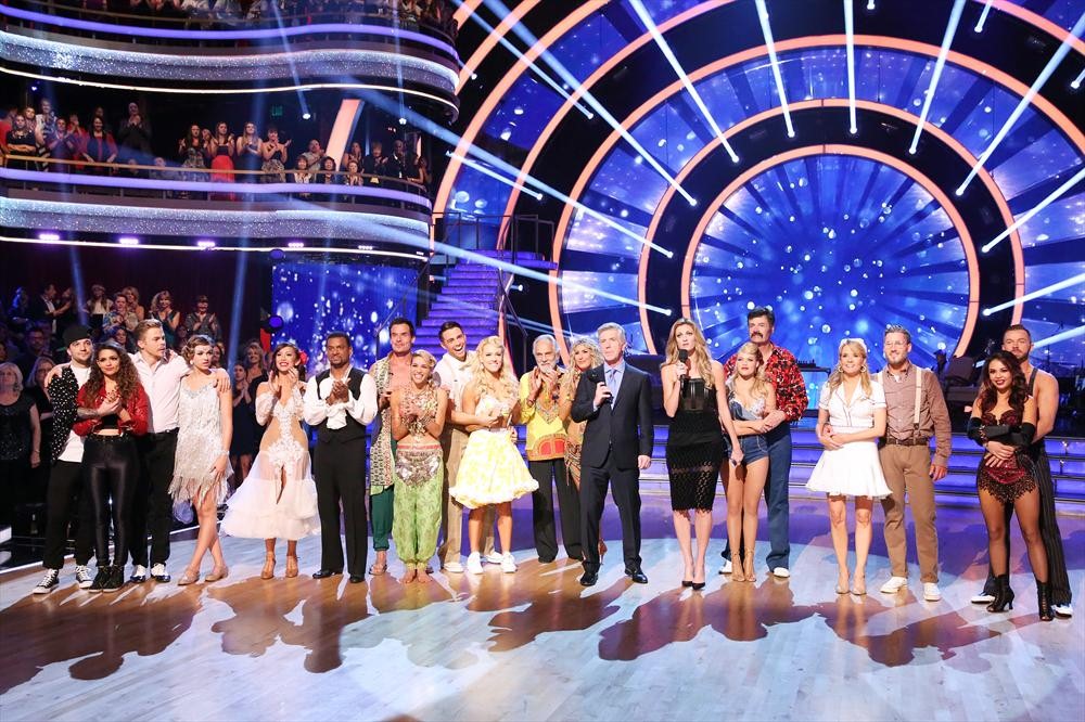 MARK BALLAS, BETHANY MOTA, DEREK HOUGH, SADIE ROBERTSON, CHERYL BURKE, ALFONSO RIBEIRO, ANTONIO SABATO JR., ALLISON HOLKER, JONATHAN BENNETT, PETA MURGATROYD, TONNY CHONG, EMMA SLATER, TOM BERGERON, ERIN ANDREWS, WITNEY CARSON, MICHAEL WALTRIP, LEA THOMPSON, VAL CHMERKOVSKIY, JANEL PARRISH, ARTEM CHIGVINTSEV