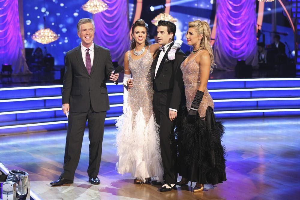 TOM BERGERON, SADIE ROBERTSON, MARK BALLAS, EMMA SLATER