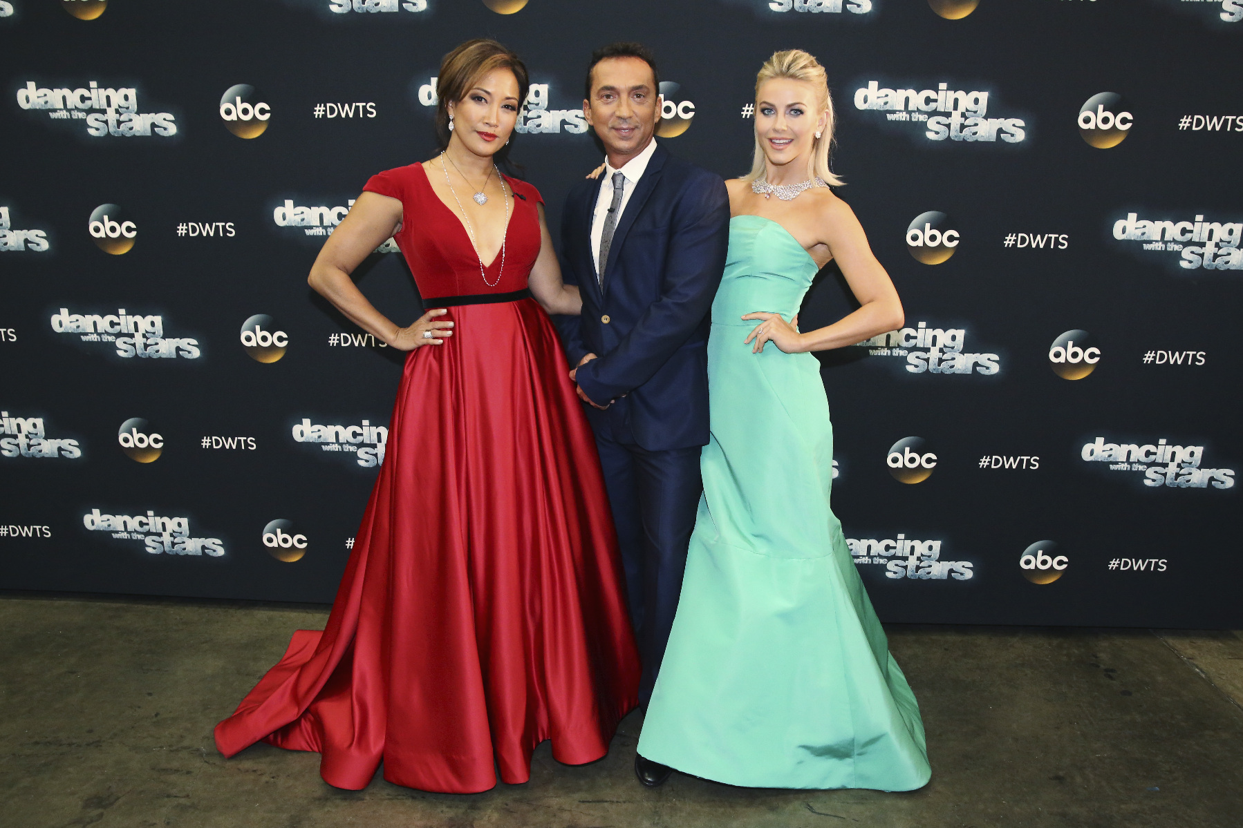 CARRIE ANN INABA, BRUNO TONIOLI, JULIANNE HOUGH